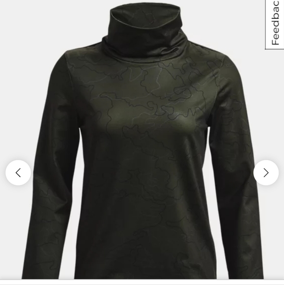 NWT UNDER ARMOR Women's Cold Weather Funnel Neck Top - Picture 4 of 15